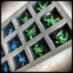 HS040BB06 40 mm half-size foam tray for 12 Blood Bowl miniatures - 2016 Edition