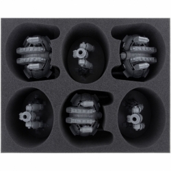 FSMEFT090BO foam tray for Adeptus Titanicus: 3 Warlord Battle Titans