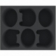 FSMEFT090BO foam tray for Adeptus Titanicus: 3 Warlord Battle Titans
