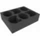 FSMEFT090BO foam tray for Adeptus Titanicus: 3 Warlord Battle Titans