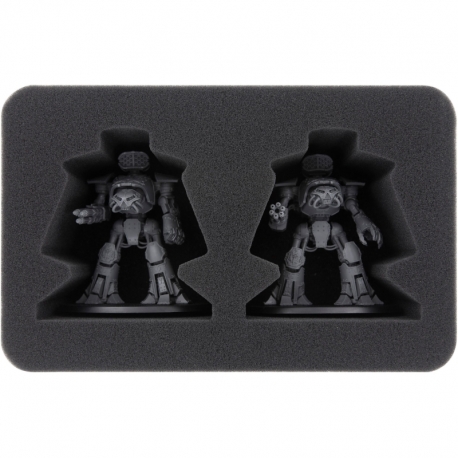 HSMEFN090BO foam tray for 2 Reaver Battle Titans