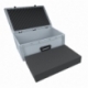 ED 64/22 1G Eurocontainer Case / Euro Box with handle 600 x 400 x 235 mm inclusive pick and pluck foam