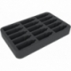 HSMEHG035BO foam tray for 15 color bottles