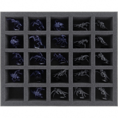 FS050A013 Feldherr foam tray for Tyranids - 25 compartments