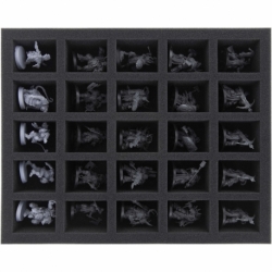 FS050A034 Feldherr foam tray for Necrons - 25 compartments