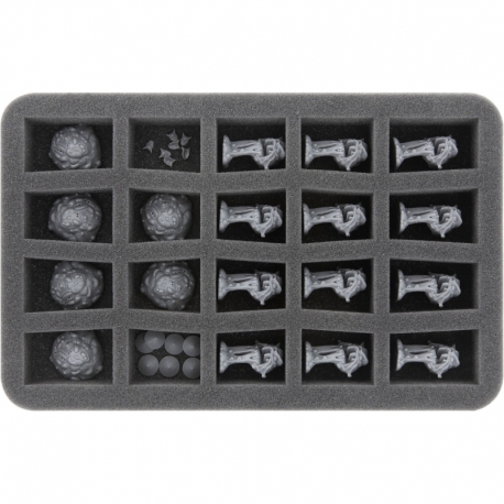 HS035A031 Feldherr foam tray for Disciples of Tzeentch - 20 compartments
