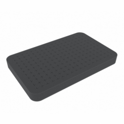 HS025R half-size Raster Foam Tray 25 mm
