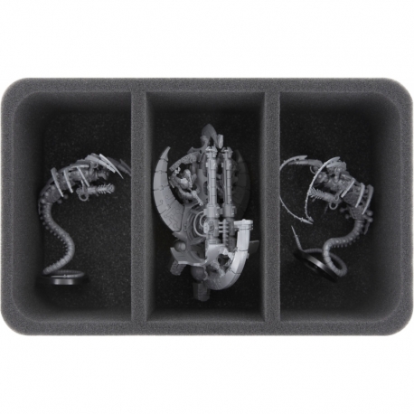 HS085A001 foam tray for Necrons - 3 compartments