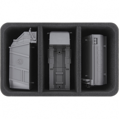 HS085A006 Feldherr foam tray for Marvel Crisis Protocol - 3 compartments