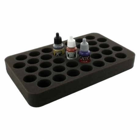 HS035A030 Feldherr foam tray for 37 color bottles - standing