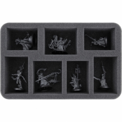 HS060A037 Feldherr foam tray for Idoneth Deepkin - 7 compartments