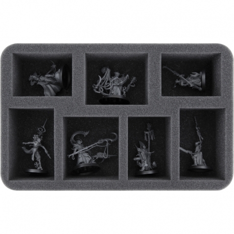 HS060A037 Feldherr foam tray for Idoneth Deepkin - 7 compartments