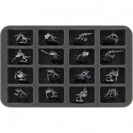 HS035A037 Feldherr foam tray for Seraphon - 16 compartments