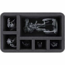 HS100A006 Feldherr foam tray for Necrons - 6 compartments