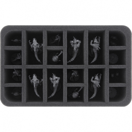 Feldherr Magnetic Box blue for Blood Bowl: Gwaka'moli Crater Gators