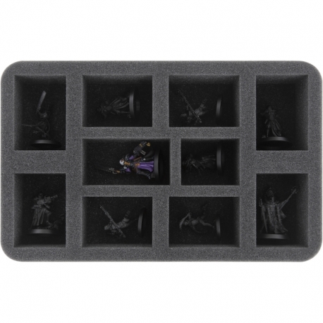 HS050A032 Feldherr foam tray for Adepta Sororitas - 10 compartments