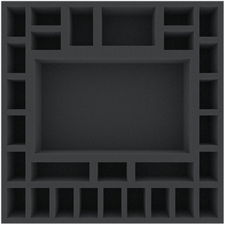 Feldherr foam set for Zombicide: Friends and Foes - board game box