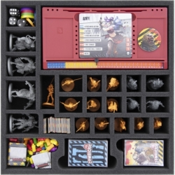 Feldherr set de espuma para Zombicide: 2ª Edición - caja de juego principal