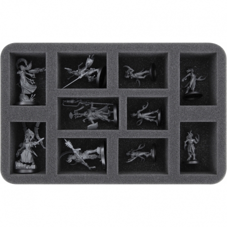 HS050A073 Feldherr foam tray for Lumineth Realm-Lords - 10 compartments