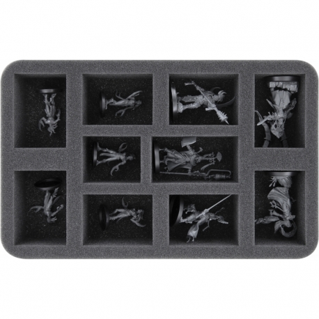 HS050A074 Feldherr foam tray for Hedonites of Slaanesh - 10 compartments