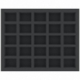 FS035WH09 35 mm full-size Figure Foam Tray with 25 large cut outs for warhammer