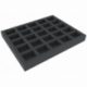 FS035WH09 35 mm full-size Figure Foam Tray with 25 large cut outs for warhammer