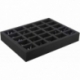 FS050WH11 50 mm full-size Figure Foam Tray with 25 large cut outs for Warhammer
