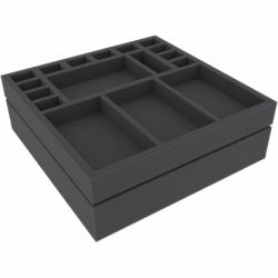 Foam tray value set for the Cry Havoc board game box
