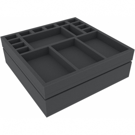 Foam tray value set for the Cry Havoc board game box