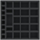AFEN051BO 285 mm x 285 mm x 51 mm foam tray for board game boxes