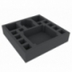 Foam tray value set for the Ghostbusters board game box