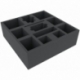 AFFQ090BO 90 mm foam tray for Mansions of Madness - 2nd Edition