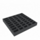 Foam tray value set for the Ghostbusters II board game box