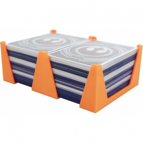 Feldherr Card Holder for game cards in Standard Card Game Size - 300 cards - 2 trays