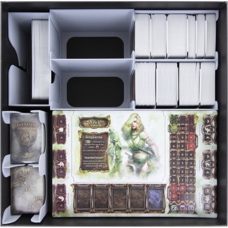 Feldherr Organizer + foam tray for Tainted Grail: The Fall of Avalon - Core Box