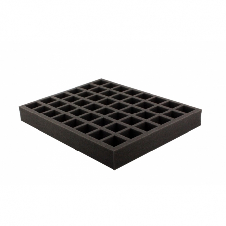 FS050ZC13 50 mm Figure Foam Tray for 48 Zombicide miniatures