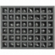 FS050ZC13 50 mm Figure Foam Tray for 48 Zombicide miniatures