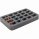 HS035ZC14 35 mm Half-Size Foam Tray for 20 Zombicide figures