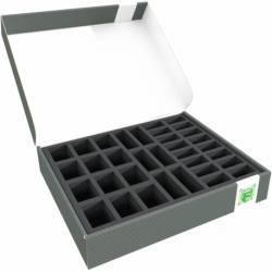 Feldherr Storage Box FSLB055 for 34 Christmas angel figures