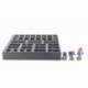 FSBR050BO 50 mm Full-Size foam tray with 34 compartments