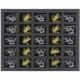 FS035ZC26 35 mm full-size Figure Foam Tray with 25 large cut outs for Zombicide Green Horde
