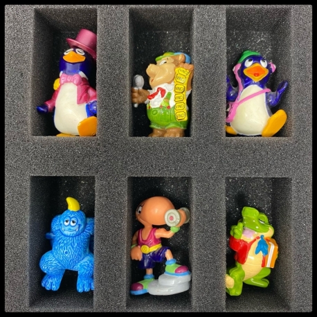 HS035A033 Feldherr foam tray for Kinder Suprise Egg Figures - 16 compartments