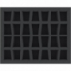 FS035C4BO 35 mm Figure Foam Tray with base and 28 slots for larger tabletop models