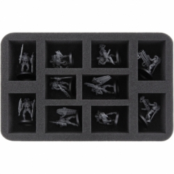 HS050A041 Feldherr foam tray for Necrons - 10 compartments