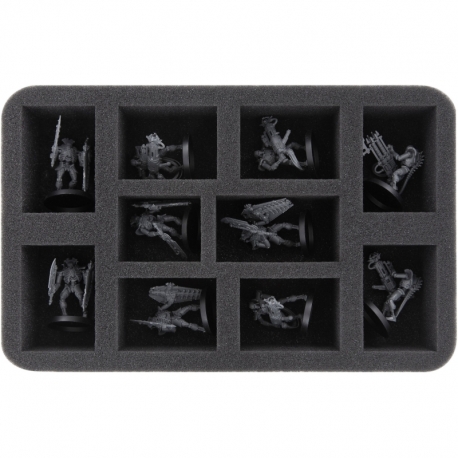 HS050A041 Feldherr foam tray for Necrons - 10 compartments