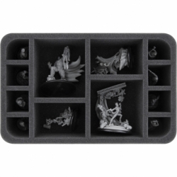 HS075A021 Feldherr foam tray for Batman Miniature Game - 12 compartments