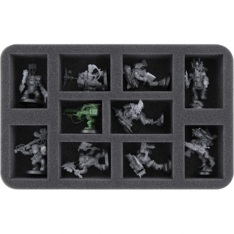 HS050A051 Feldherr foam tray for Orks - 10 compartments