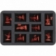 HS050A053 Feldherr foam tray for Fyreslayers - 10 compartments