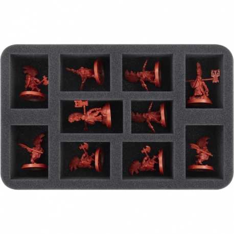 HS050A053 Feldherr foam tray for Fyreslayers - 10 compartments