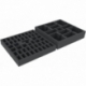 Feldherr foam tray set for Fortune and Glory board game box